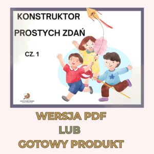 Konstruktor prostych zdań część 1