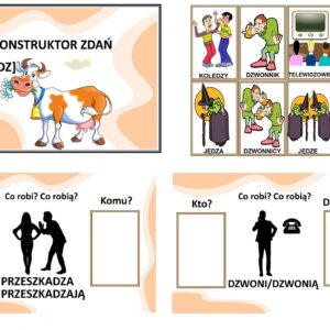 Syczący konstruktor prostych zdań GŁOSKA [dz]