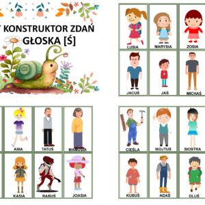 Ciszący konstruktor prostych zdań GŁOSKA [Ś]