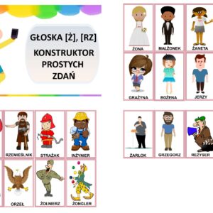 Szumiący konstruktor prostych zdań GŁOSKA [Ż]
