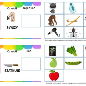 Szumiący konstruktor prostych zdań GŁOSKA [SZ]