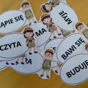 Co widzisz? 1 zdanie, czasowniki l. poj