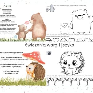 Leśne zabawy: ćwiczymy język i wargi