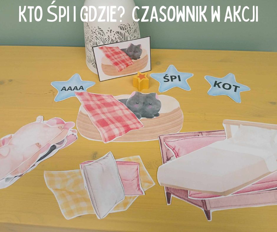 "Kto śpi? Czasownik w akcji!" - obrazek 8